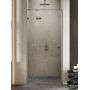 New Trendy Avexa Gunmetal Brushed EXK3246 drzwi prysznicowe 90 cm uchylne grafitowy szczotkowany/szkło przezroczyste zdj.1