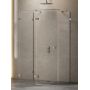 New Trendy Avexa Gunmetal Brushed EXK3432 kabina prysznicowa 120x120 cm kwadratowa szczotkowany/szkło przezroczyste zdj.1