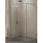 New Trendy Avexa Gunmetal Brushed EXK3507 ścianka prysznicowa walk-in 50 cm szczotkowany/szkło przezroczyste zdj.1