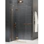 New Trendy Avexa Copper Brushed EXK3632 kabina prysznicowa 120x100 cm prostokątna miedź szczotkowany/szkło przezroczyste zdj.1