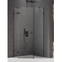 New Trendy Avexa Black EXK3882 kabina prysznicowa 100x80 cm czarny mat/szkło przezroczyste zdj.1