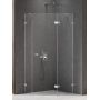 New Trendy Avexa EXK3894 kabina prysznicowa 100x80 cm chrom połysk/szkło przezroczyste zdj.1