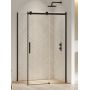 New Trendy Softi Black EXK3970 kabina prysznicowa 110x80 cm prostokątna czarny mat/szkło przezroczyste zdj.1