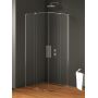 New Trendy Smart EXK4064 kabina prysznicowa 100x100 cm kwadratowa chrom połysk/szkło przezroczyste zdj.1