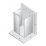 New Trendy Smart EXK4073 kabina prysznicowa 110x80 cm prostokątna chrom połysk/szkło przezroczyste zdj.2