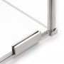 New Trendy Smart EXK4089 ścianka prysznicowa walk-in 120 cm chrom połysk/szkło przezroczyste zdj.6