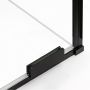 New Trendy Smart Black EXK4190WU ścianka prysznicowa walk-in 90 cm czarny mat/szkło przezroczyste zdj.6