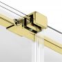 New Trendy Smart Light Gold EXK4296 ścianka prysznicowa walk-in 110 cm złoty połysk/szkło przezroczyste zdj.3