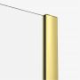 New Trendy Smart Light Gold EXK4296 ścianka prysznicowa walk-in 110 cm złoty połysk/szkło przezroczyste zdj.4