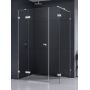 New Trendy Eventa EXK4561 kabina prysznicowa 130x90 cm prostokątna chrom połysk/szkło przezroczyste zdj.1