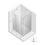 New Trendy Eventa EXK4561 kabina prysznicowa 130x90 cm prostokątna chrom połysk/szkło przezroczyste zdj.2