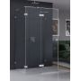 New Trendy Eventa EXK4581 kabina prysznicowa 100x90 cm prostokątna chrom połysk/szkło przezroczyste zdj.1