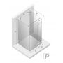 New Trendy Eventa EXK4582 kabina prysznicowa 100x90 cm prostokątna chrom połysk/szkło przezroczyste zdj.2