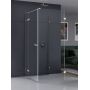 New Trendy Eventa EXK4595 kabina prysznicowa 80x80 cm kwadratowa chrom połysk/szkło przezroczyste zdj.1