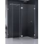 New Trendy Eventa EXK4665 ścianka prysznicowa walk-in 80 cm chrom połysk/szkło przezroczyste zdj.1
