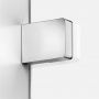 New Trendy Eventa EXK4665 ścianka prysznicowa walk-in 80 cm chrom połysk/szkło przezroczyste zdj.3