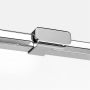 New Trendy Eventa EXK4665 ścianka prysznicowa walk-in 80 cm chrom połysk/szkło przezroczyste zdj.4
