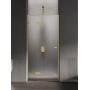New Trendy Eventa Gold Shine EXK4673 drzwi prysznicowe 90 cm uchylne złoty połysk/szkło przezroczyste zdj.1