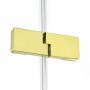 New Trendy Eventa Gold Shine EXK4678 drzwi prysznicowe 110 cm uchylne złoty połysk/szkło przezroczyste zdj.7