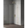 New Trendy Eventa Gold Shine EXK4842 ścianka prysznicowa walk-in 110 cm złoty połysk/szkło przezroczyste zdj.1