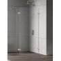 New Trendy Eventa Gold Shine EXK4851 ścianka prysznicowa walk-in 80 cm złoty połysk/szkło przezroczyste zdj.1