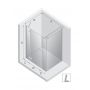 New Trendy Reflexa EXK5088 kabina prysznicowa 150x80 cm prostokątna chrom połysk/szkło przezroczyste zdj.2
