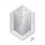 New Trendy Reflexa EXK5149 kabina prysznicowa 120x110 cm prostokątna chrom połysk/szkło przezroczyste zdj.2