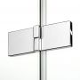 New Trendy Reflexa EXK5193 kabina prysznicowa 100x80 cm prostokątna chrom połysk/szkło przezroczyste zdj.3