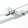 New Trendy Reflexa EXK5193 kabina prysznicowa 100x80 cm prostokątna chrom połysk/szkło przezroczyste zdj.6