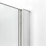 New Trendy Reflexa EXK5193 kabina prysznicowa 100x80 cm prostokątna chrom połysk/szkło przezroczyste zdj.7