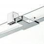 New Trendy Reflexa EXK5207 kabina prysznicowa 110x90 cm prostokątna chrom połysk/szkło przezroczyste zdj.6