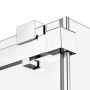 New Trendy Softi X EXK5270 drzwi prysznicowe 180 cm rozsuwane chrom połysk/szkło przezroczyste zdj.9