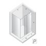 New Trendy Softi X EXK5292 kabina prysznicowa 120x80 cm prostokątna chrom połysk/szkło przezroczyste zdj.2