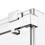 New Trendy Softi X EXK5292 kabina prysznicowa 120x80 cm prostokątna chrom połysk/szkło przezroczyste zdj.9