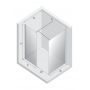 New Trendy New Modus EXK5525 kabina prysznicowa walk-in 140x100 cm prostokątna chrom połysk/szkło przezroczyste zdj.2