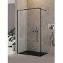New Trendy New Modus Black EXK5553 ścianka prysznicowa walk-in 50 cm czarny mat/szkło przezroczyste zdj.1