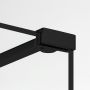 New Trendy New Modus Black EXK5600 ścianka prysznicowa walk-in 120 cm czarny mat/szkło przezroczyste zdj.3