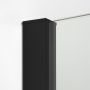 New Trendy New Modus Black EXK5600 ścianka prysznicowa walk-in 120 cm czarny mat/szkło przezroczyste zdj.4