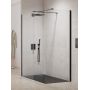 New Trendy New Modus Black EXK5632 kabina prysznicowa walk-in 130x90 cm prostokątna czarny mat/szkło przezroczyste zdj.1
