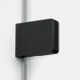 New Trendy Eventa Black Chrome EXK6173 kabina prysznicowa 120x110 cm prostokątna czarny połysk/szkło przezroczyste zdj.7