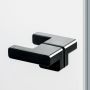 New Trendy Eventa Black Chrome EXK6173 kabina prysznicowa 120x110 cm prostokątna czarny połysk/szkło przezroczyste zdj.8