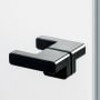 New Trendy Eventa Black Chrome EXK6266 kabina prysznicowa 120x80 cm prostokątna czarny połysk/szkło przezroczyste zdj.8