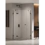 New Trendy Eventa Black Chrome EXK6290 kabina prysznicowa 90x90 cm czarny połysk/szkło przezroczyste zdj.1