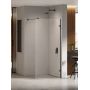 New Trendy Eventa Black Chrome EXK6302 ścianka prysznicowa walk-in 140 cm czarny połysk/szkło przezroczyste zdj.1