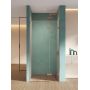 New Trendy Eventa Copper Shine EXK6357 drzwi prysznicowe 100 cm uchylne miedź połysk/szkło przezroczyste zdj.1