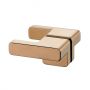 New Trendy Eventa Copper Shine EXK6405 kabina prysznicowa 120x80 cm prostokątna miedź połysk/szkło przezroczyste zdj.7