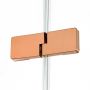 New Trendy Eventa Copper Shine EXK6411 kabina prysznicowa 120x90 cm prostokątna miedź połysk/szkło przezroczyste zdj.5