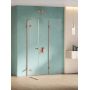 New Trendy Eventa Copper Shine EXK6507 kabina prysznicowa 100x90 cm prostokątna miedź połysk/szkło przezroczyste zdj.1