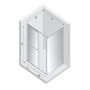 New Trendy Smart EXK6611 kabina prysznicowa 150x80 cm prostokątna chrom połysk/szkło przezroczyste zdj.2