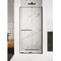 New Trendy Smart Black EXK6630 drzwi prysznicowe 100 cm rozsuwane czarny mat/szkło przezroczyste zdj.1